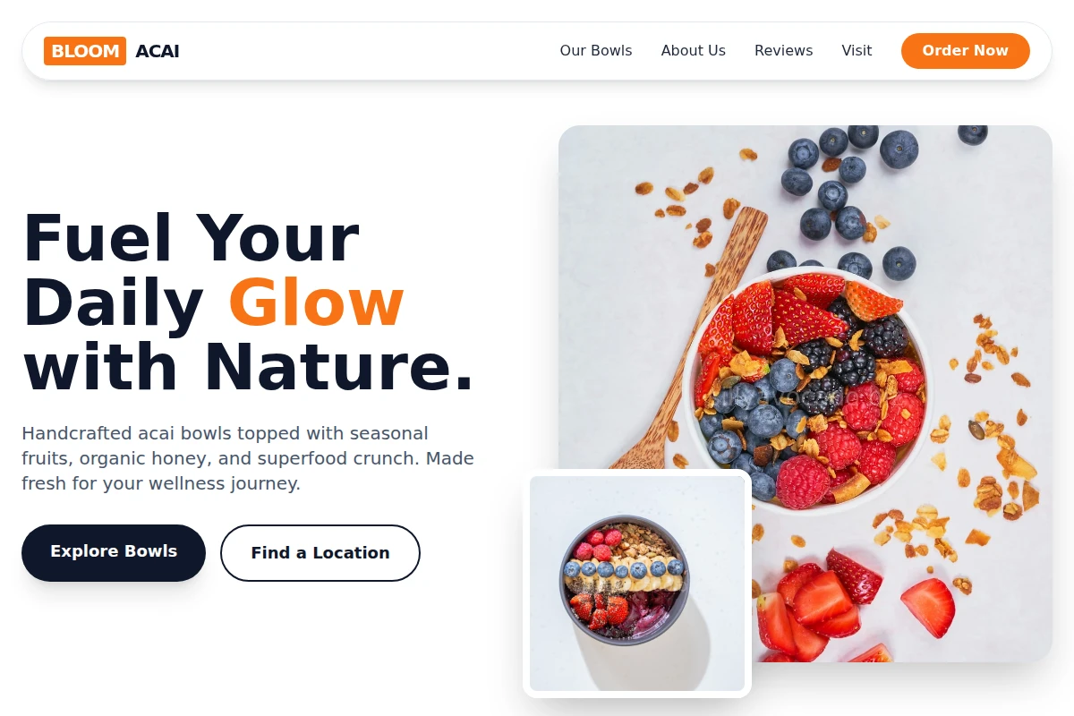 Bloom Acai Bowl